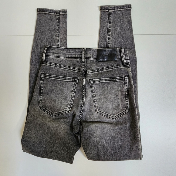 Everlane High Rise Skinny Ankle Black Jean Size 24 - Picture 4 of 10